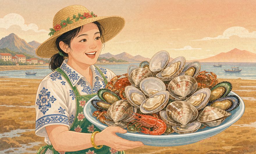 吃在如东·文蛤海鲜