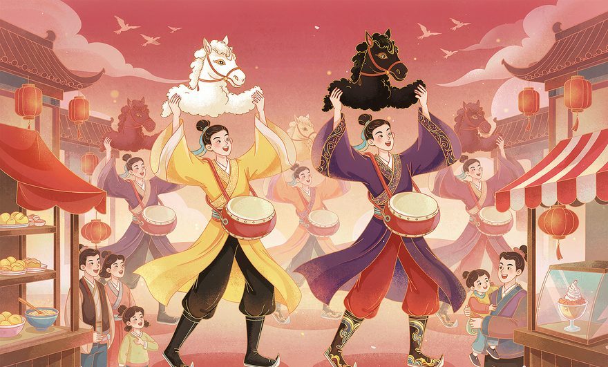 乐在如东·跳马伕民俗